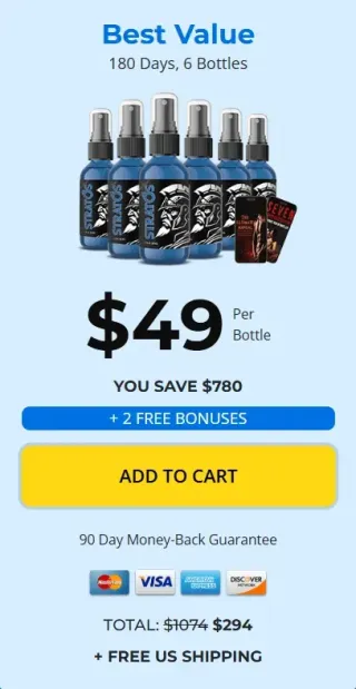 Stratos Alpha sale 6 bottle